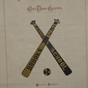 1875 Base Ball Program